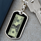 Harriet Tubman Twenty Dollar Bill Keychain, Black History Keychain, Black American Heroes