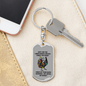 Why Did The Libertarian Chicken Cross The Road?...Keychain