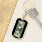 Harriet Tubman Twenty Dollar Bill Keychain, Black History Keychain, Black American Heroes