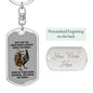Why Did The Libertarian Chicken Cross The Road?...Keychain