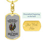 Why Did The Libertarian Chicken Cross The Road?...Keychain