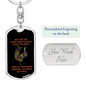 Why Did The Libertarian Chicken Cross The Road?...Keychain