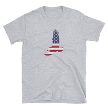 Load image into Gallery viewer, American Flag Eagle Soaring Unisex T-Shirt