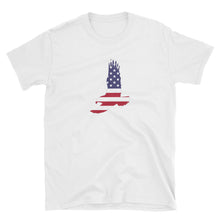 Load image into Gallery viewer, American Flag Eagle Soaring Unisex T-Shirt