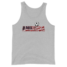 Load image into Gallery viewer, America Soccer Unisex Tank Top