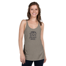 Load image into Gallery viewer, Rescued Is My Favorite Breed Women's Racerback Tank