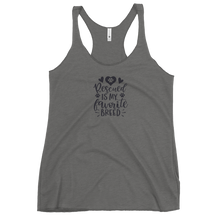Load image into Gallery viewer, Rescued Is My Favorite Breed Women's Racerback Tank