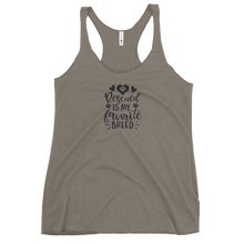 Load image into Gallery viewer, Rescued Is My Favorite Breed Women's Racerback Tank
