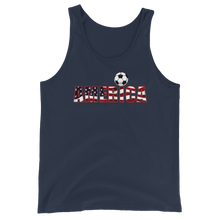 Load image into Gallery viewer, America Soccer Unisex Tank Top