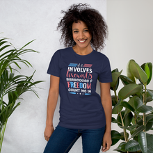 Load image into Gallery viewer, Patriot's Short-sleeve unisex t-shirt, 4th Of July Shirt, American Pride,  Gift For Proud American
