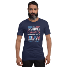 Load image into Gallery viewer, Patriot's Short-sleeve unisex t-shirt, 4th Of July Shirt, American Pride,  Gift For Proud American