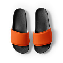 Load image into Gallery viewer, Women's Orange slides, Orange Sandals, Orange Flip Flops