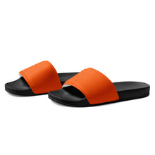 Load image into Gallery viewer, Women's Orange slides, Orange Sandals, Orange Flip Flops