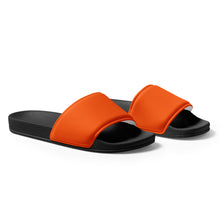 Load image into Gallery viewer, Women's Orange slides, Orange Sandals, Orange Flip Flops