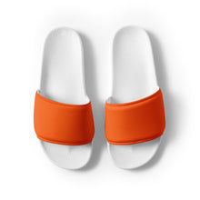 Load image into Gallery viewer, Women's Orange slides, Orange Sandals, Orange Flip Flops