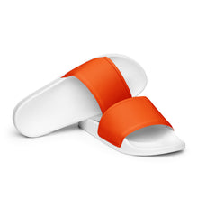 Load image into Gallery viewer, Women's Orange slides, Orange Sandals, Orange Flip Flops