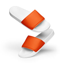 Load image into Gallery viewer, Women's Orange slides, Orange Sandals, Orange Flip Flops