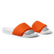 Load image into Gallery viewer, Women's Orange slides, Orange Sandals, Orange Flip Flops
