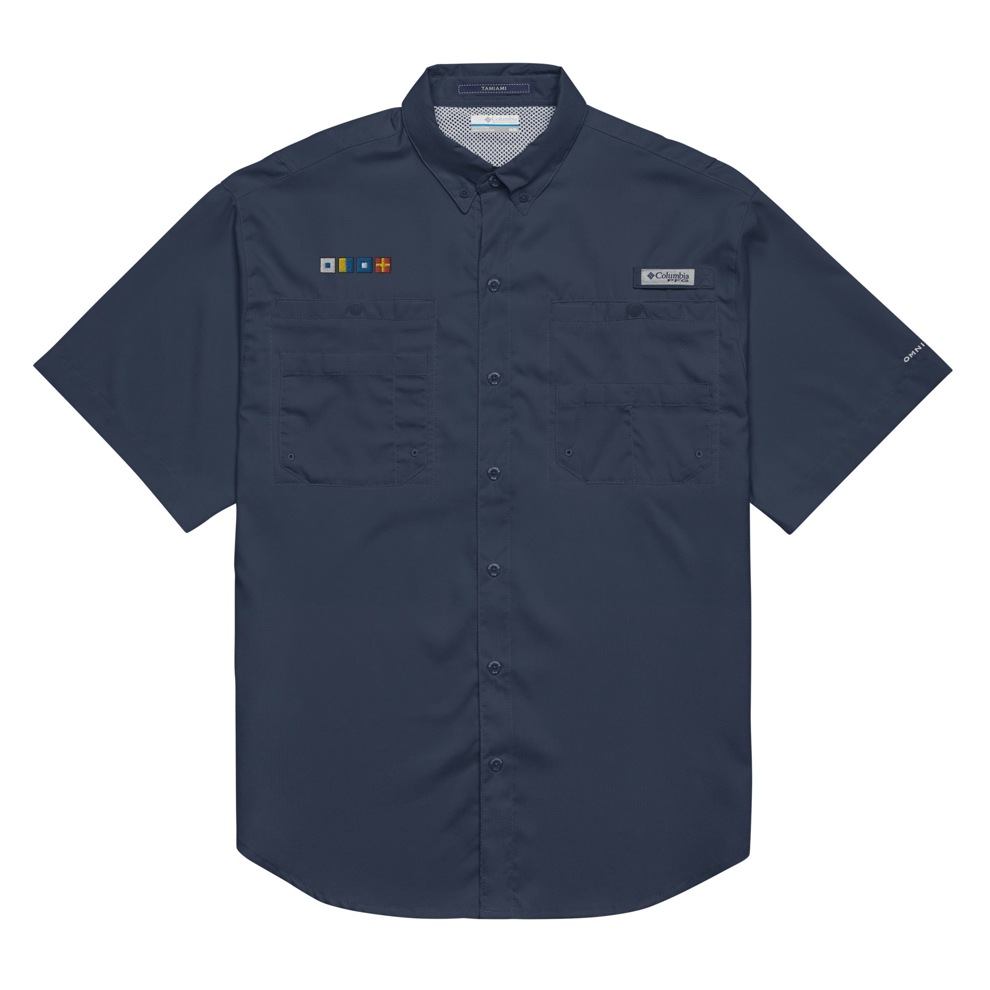 ★★Columbia★★ SLLABEL BIG POCKET DENIM SS SHIRTS BLACK DE mens-columbia-short-sleeve-