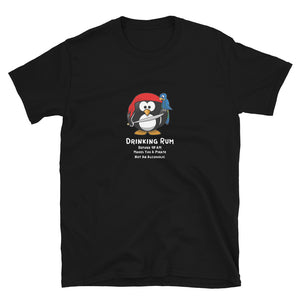 Funny Pirate Penguin Short-Sleeve Unisex T-Shirt, Boating Shirt, Gift For Sailor