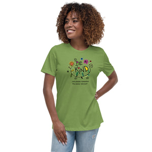 Women's Relaxed T-Shirt, Be Kind...and remember the senior discount, Senior Birthday Tee