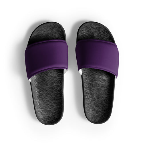 Women's Deep Purple slides