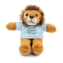 Load image into Gallery viewer, Tip Jar Stuffed Animals with Tee, Cute Tip Jar Sign, Funny Tip Jar Sign