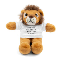 Load image into Gallery viewer, Tip Jar Stuffed Animals with Tee, Cute Tip Jar Sign, Funny Tip Jar Sign