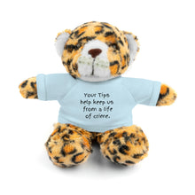 Load image into Gallery viewer, Tip Jar Stuffed Animals with Tee, Cute Tip Jar Sign, Funny Tip Jar Sign