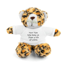 Load image into Gallery viewer, Tip Jar Stuffed Animals with Tee, Cute Tip Jar Sign, Funny Tip Jar Sign