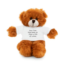 Load image into Gallery viewer, Tip Jar Stuffed Animals with Tee, Cute Tip Jar Sign, Funny Tip Jar Sign