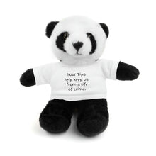 Load image into Gallery viewer, Tip Jar Stuffed Animals with Tee, Cute Tip Jar Sign, Funny Tip Jar Sign