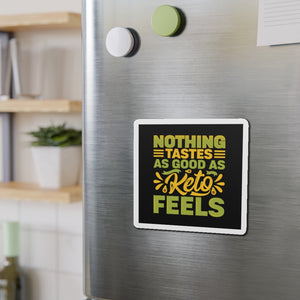 Funny Keto Kiss-Cut Refrigerator Magnets,  Keto support Sign, Gift For Her, Gift For Friend, Keto gift