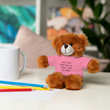 Load image into Gallery viewer, Tip Jar Stuffed Animals with Tee, Cute Tip Jar Sign, Funny Tip Jar Sign