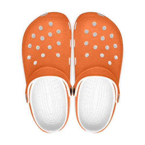 Orange  All Over Printed Clogs