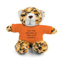 Load image into Gallery viewer, Tip Jar Stuffed Animals with Tee, Cute Tip Jar Sign, Funny Tip Jar Sign