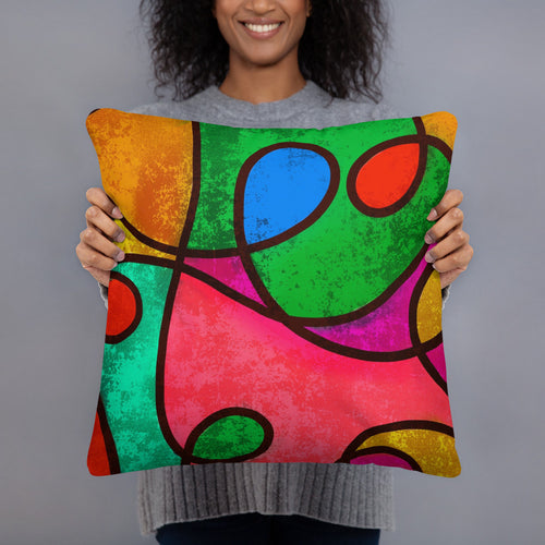 Abstract Art Basic Pillow