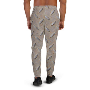 Men's Joggers Steel Plate Print, Funny Joggers, Gift for Men