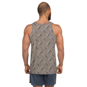 Steel Diamond Plate Unisex Tank Top