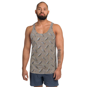 Steel Diamond Plate Unisex Tank Top