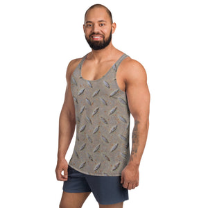 Steel Diamond Plate Unisex Tank Top