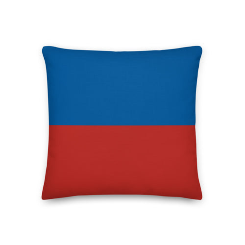 Echo (E) Nautical Flag Premium Pillow, Semaphore Flag E Pillow, Boat Pillow, Nautical  Pillows