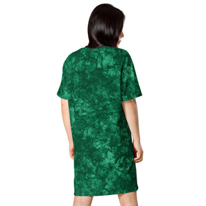 Emerald Green T-shirt dress