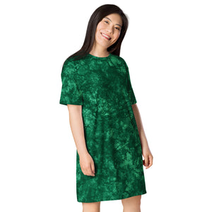 Emerald Green T-shirt dress