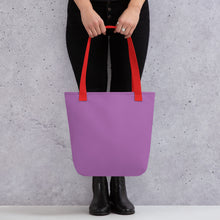 Load image into Gallery viewer, Purple Tote bag