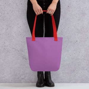 Purple Tote bag