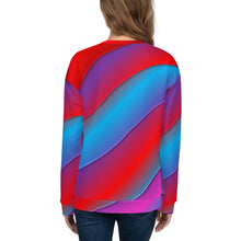 Load image into Gallery viewer, Candy Cane Stripes Unisex Sweatshirt