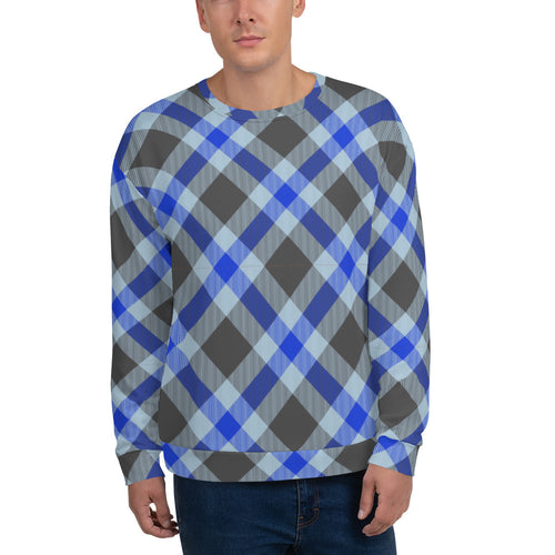 Plaid Unisex Sweatshirt