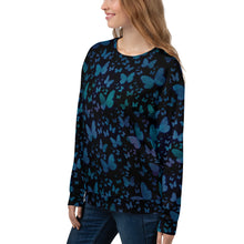 Load image into Gallery viewer, Blue Butterflies Unisex Sweatshirt