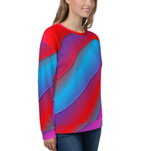 Load image into Gallery viewer, Candy Cane Stripes Unisex Sweatshirt